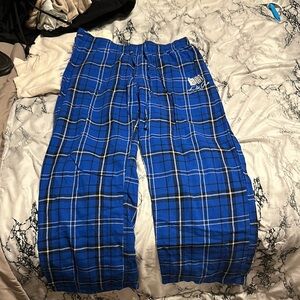 Boss Blue Plaid Pajama Pants